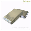 Silver Outdoor portable multifunctional emergency foil thermal blanket
